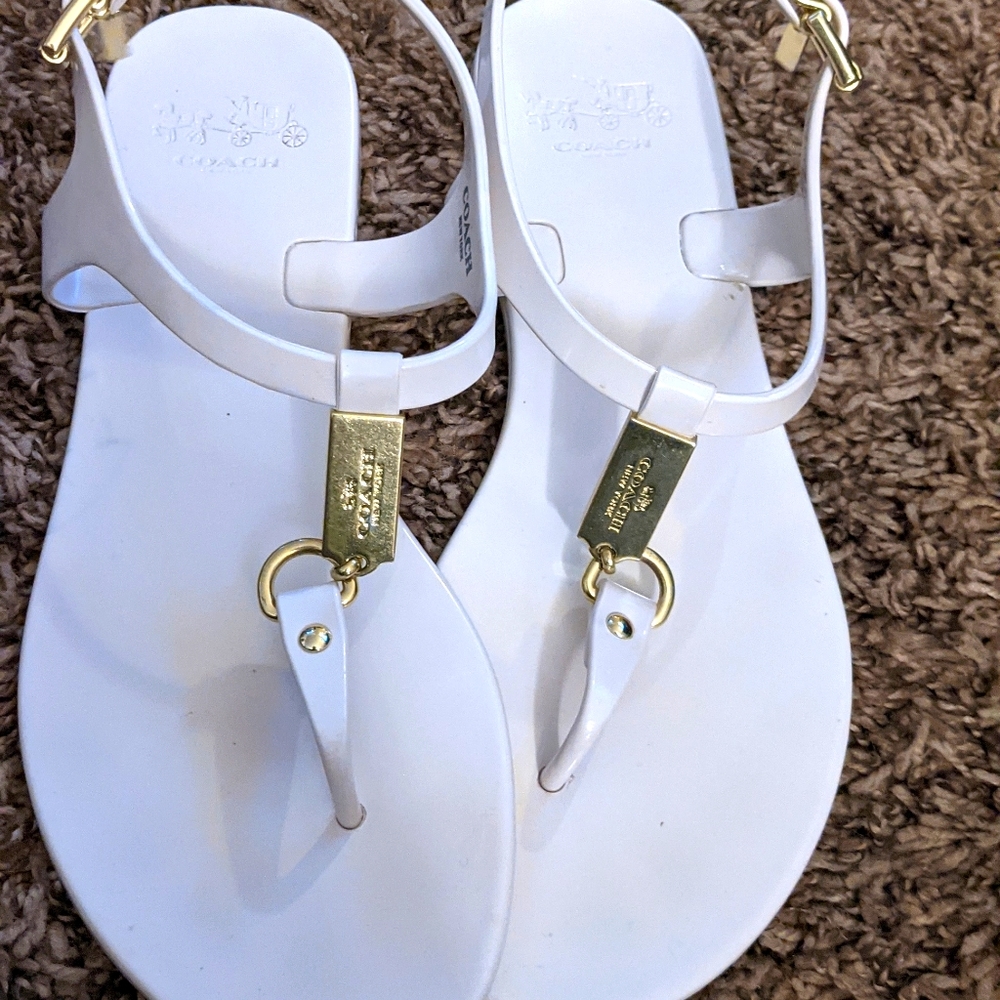 Coach Jelly Sandals